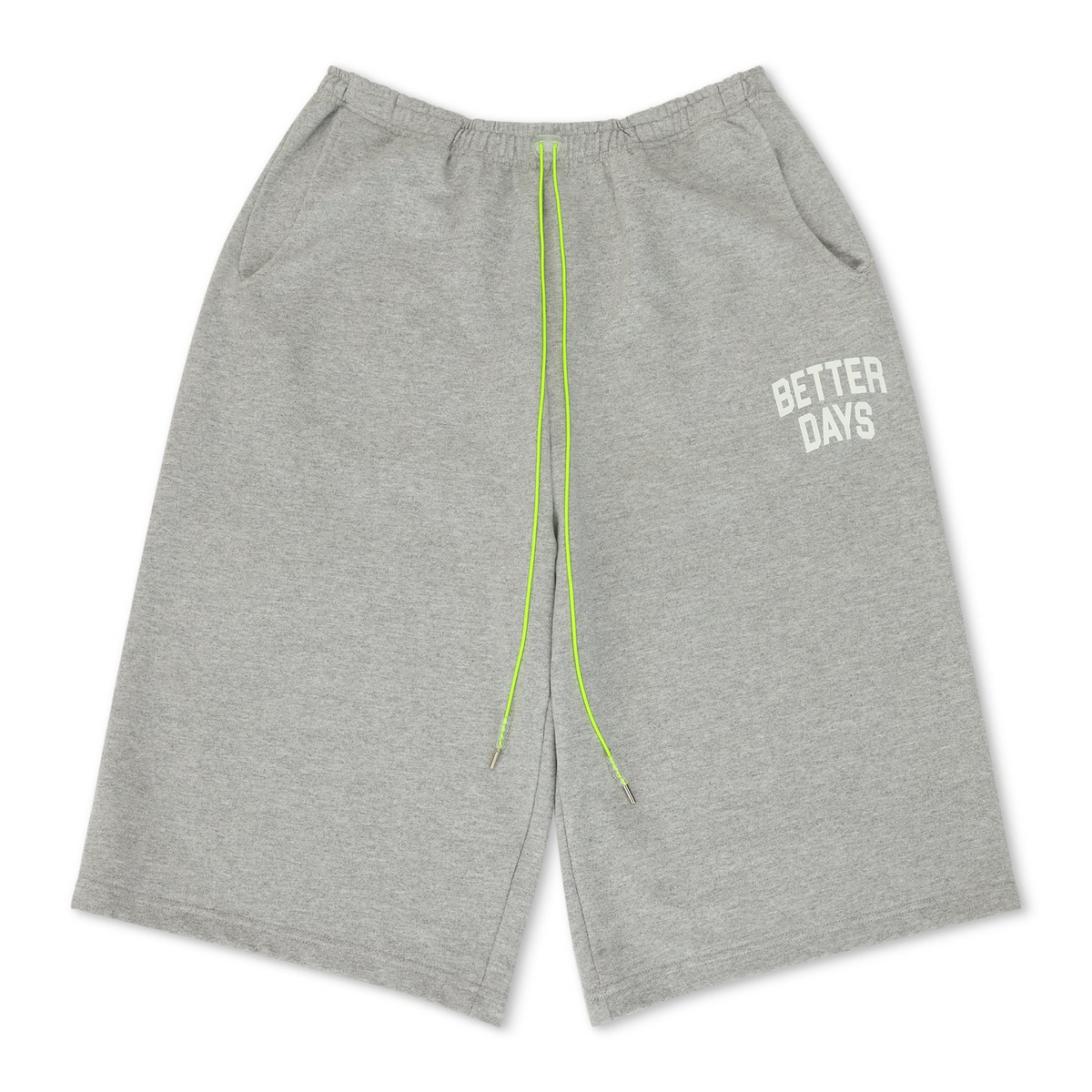 Grey 3/4 Shorts