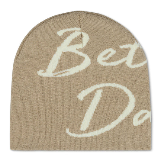Creme Beanie