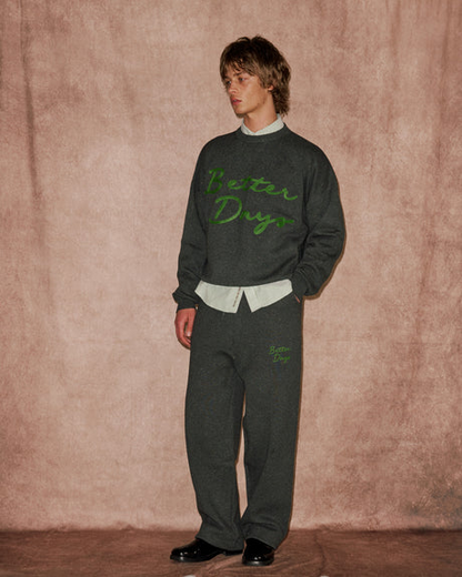 Speckled Knit Pant