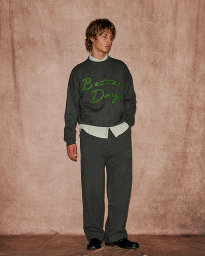 Speckled Knit Sweater