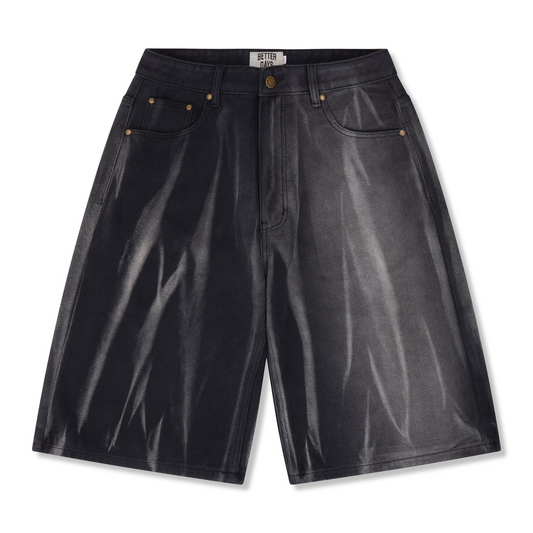 Midnight Denim Shorts