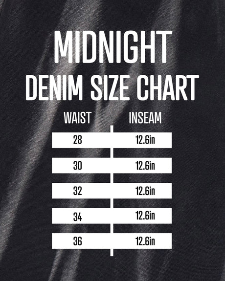 Midnight Denim Shorts