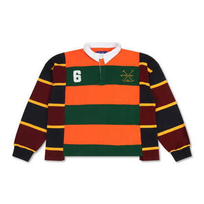 Ralph’s Rugby Polo (Green/Orange)
