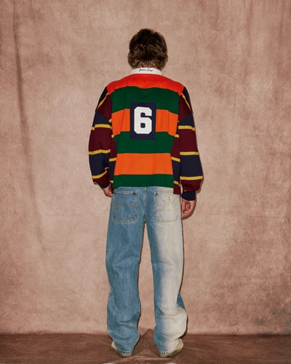 Ralph’s Rugby Polo (Green/Orange)