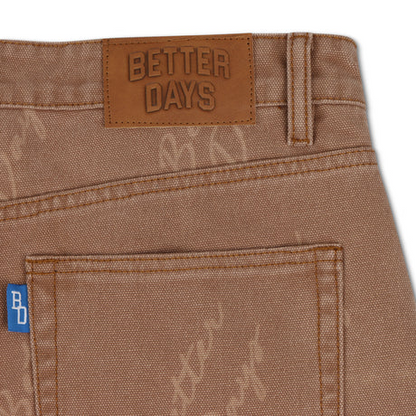 Vintage Denim (Brown)