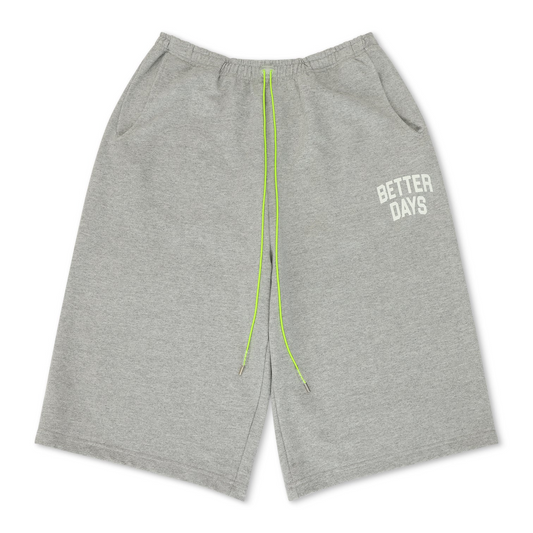 Grey 3/4 Shorts