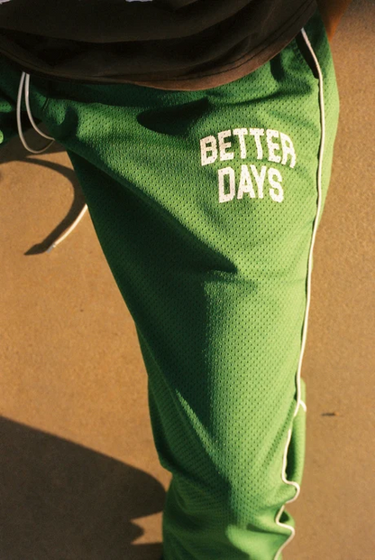 Green Mesh Pant