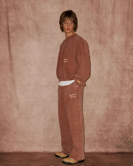 Brown Marble Sweatpants
