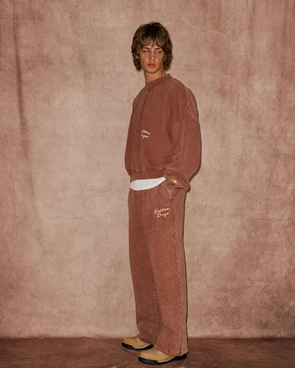 Brown Marble Sweatpants